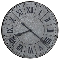 Manzine Metal Wall Clock