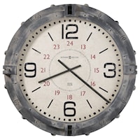 Seven Seas Oversized Metal Wall Clock