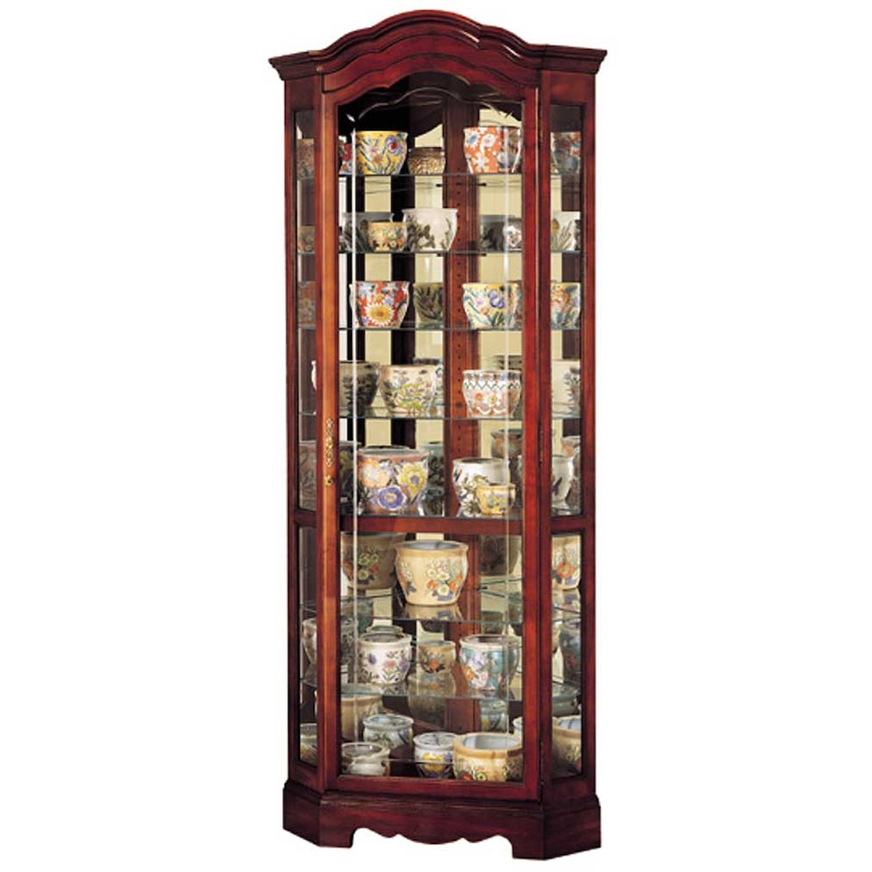 Howard Miller H10 Cabinets Jamestown Collectors Cabinet