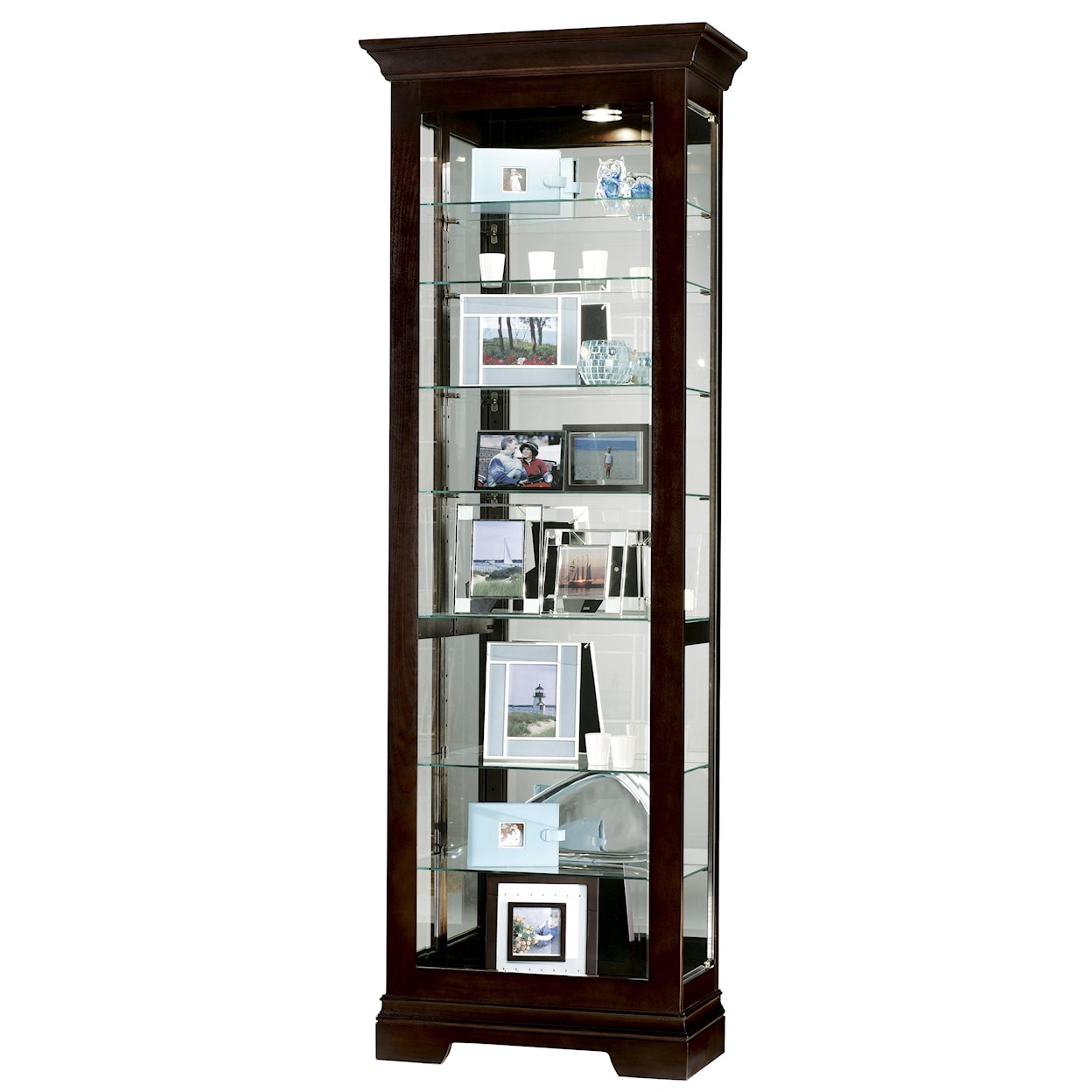 Howard Miller Furniture Trend Designs Curios Saloman Display Cabinet