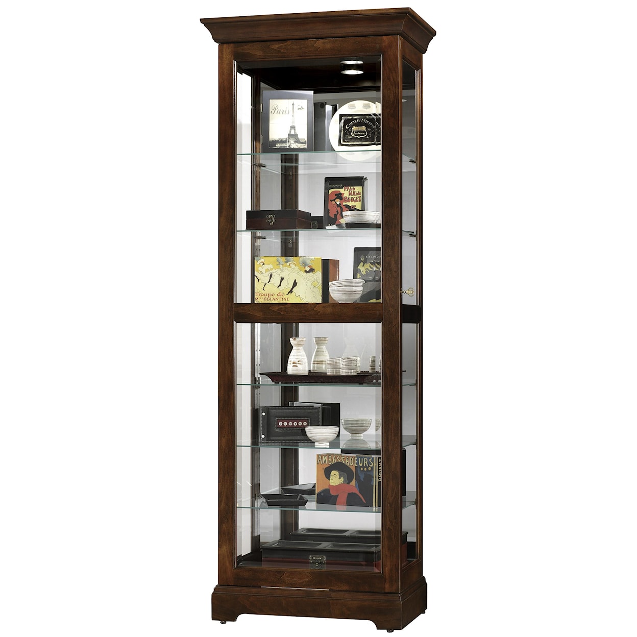 Howard Miller Furniture Trend Designs Curios Martindale Display Cabinet