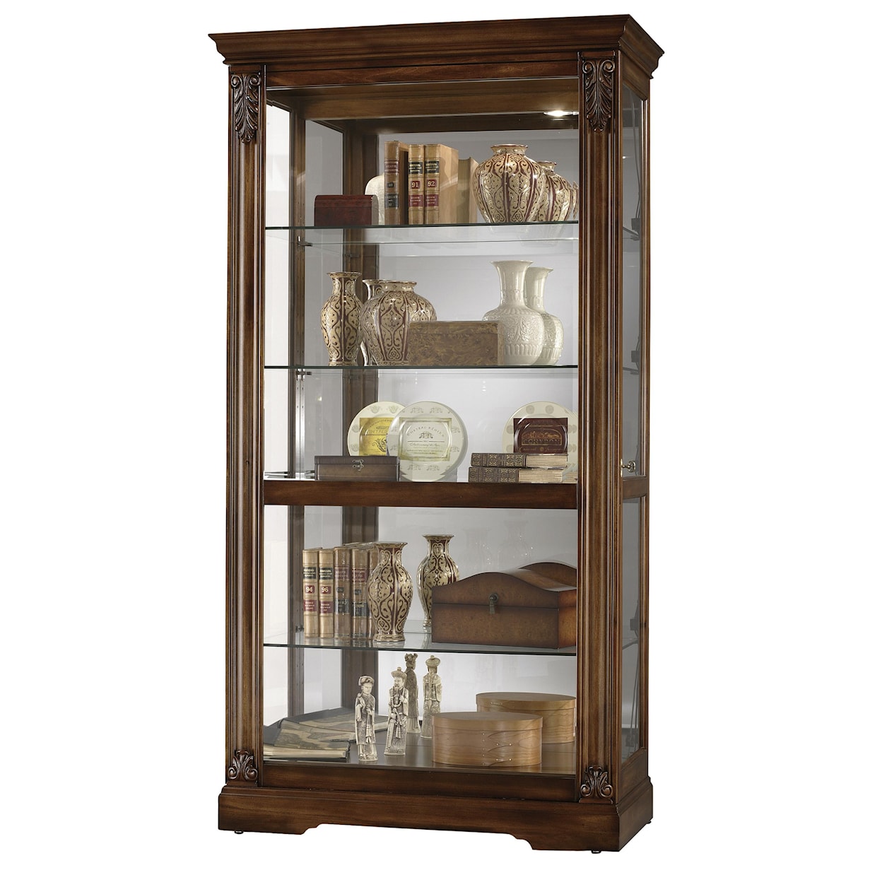 Howard Miller Furniture Trend Designs Curios Andreus Display Cabinet