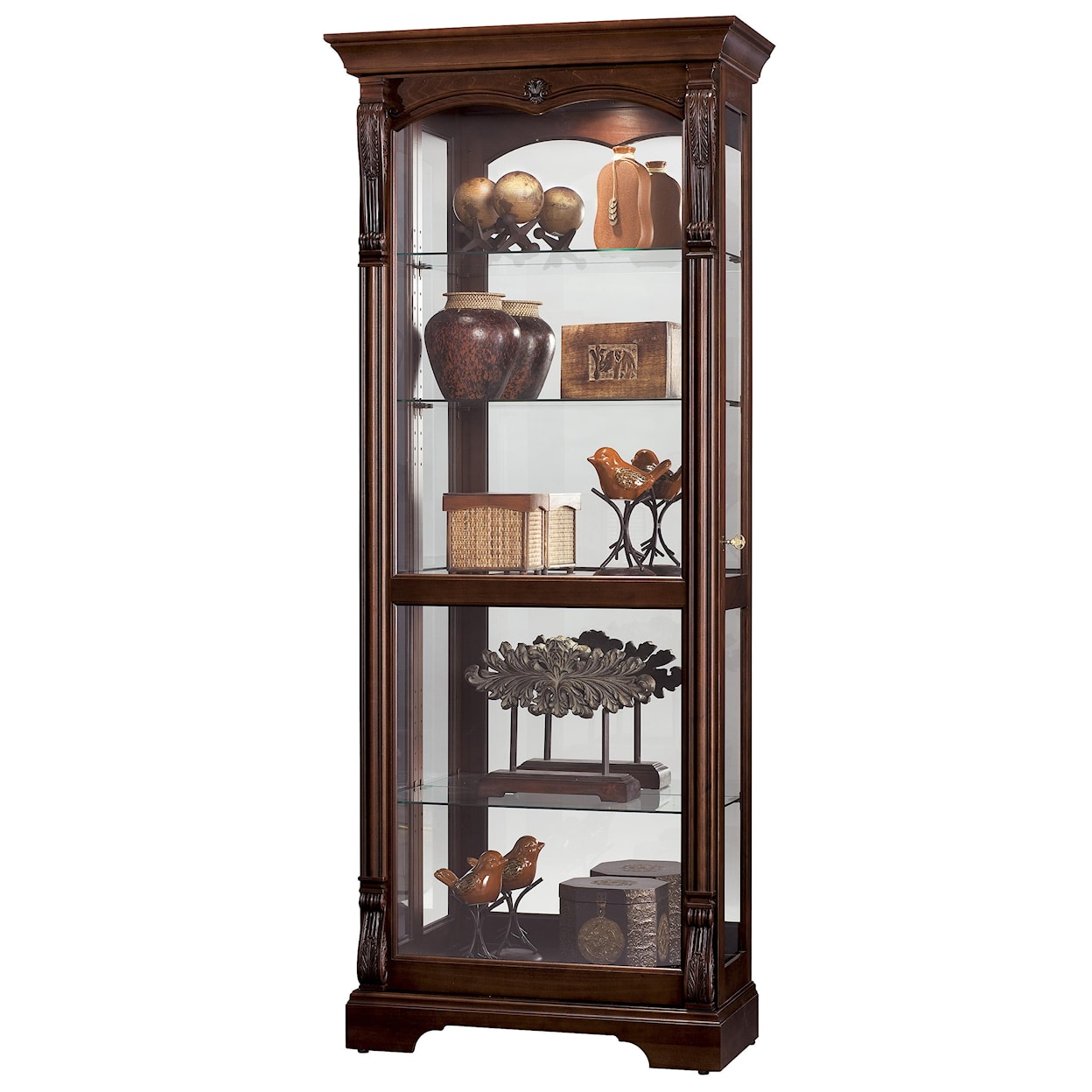 Howard Miller Furniture Trend Designs Curios Bernadette Display Cabinet