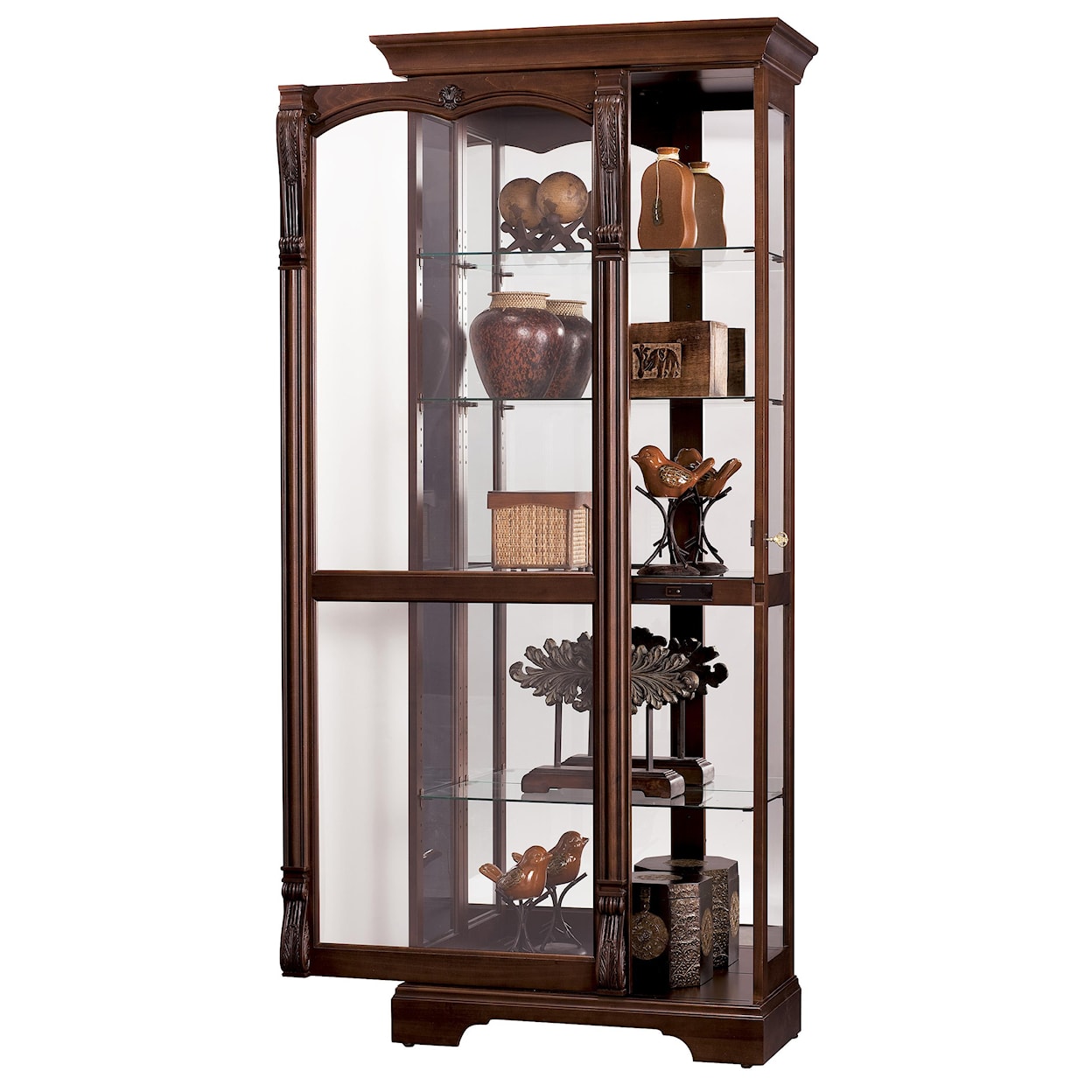 Howard Miller Furniture Trend Designs Curios Bernadette Display Cabinet