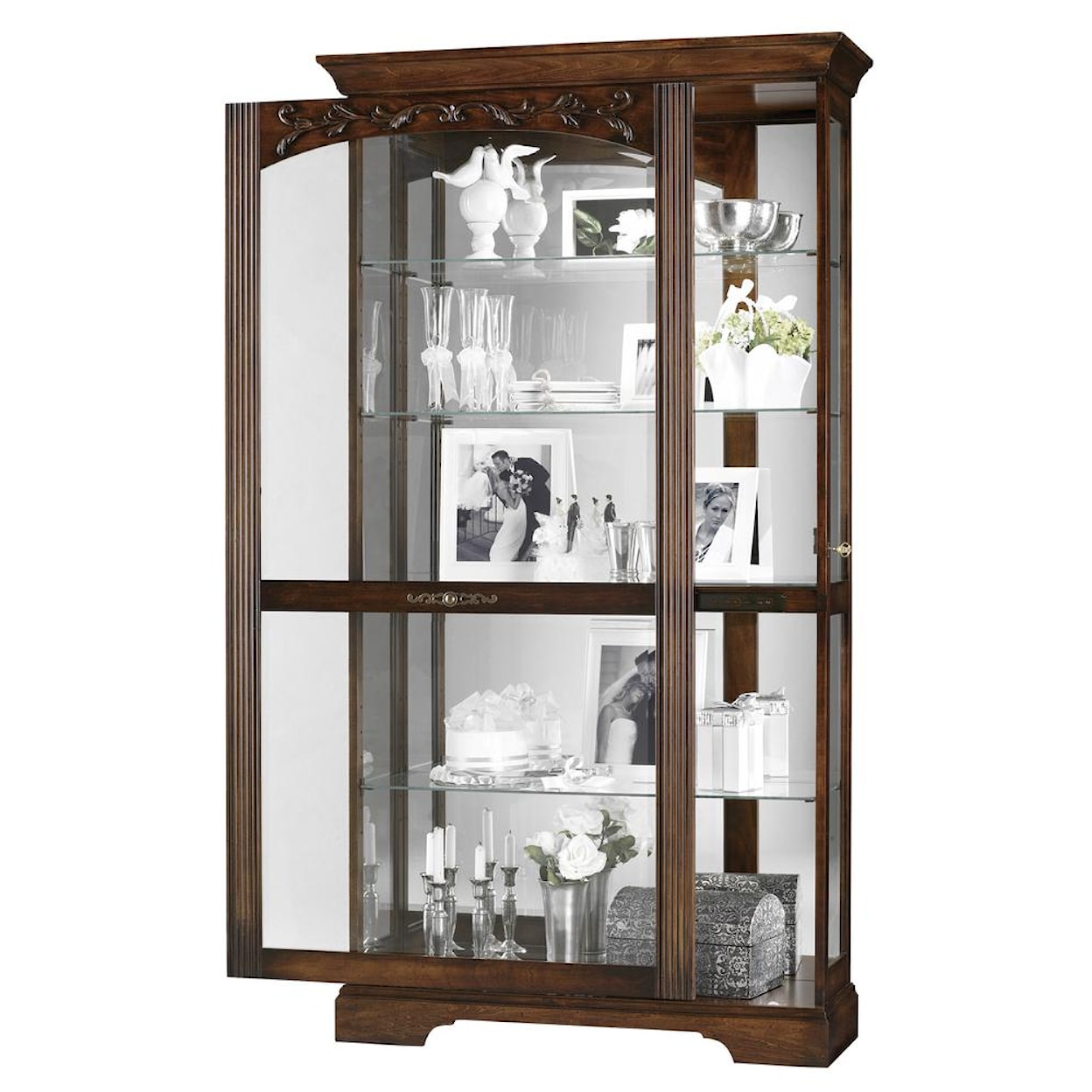Howard Miller H10 Cabinets Hartland Curio Cabinet