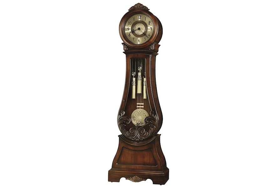 H10 Clocks Diana Grandfather Clock by Howard Miller at Mueller Furniture