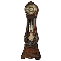 Diana Grandfather Clock with Decorative Overlays