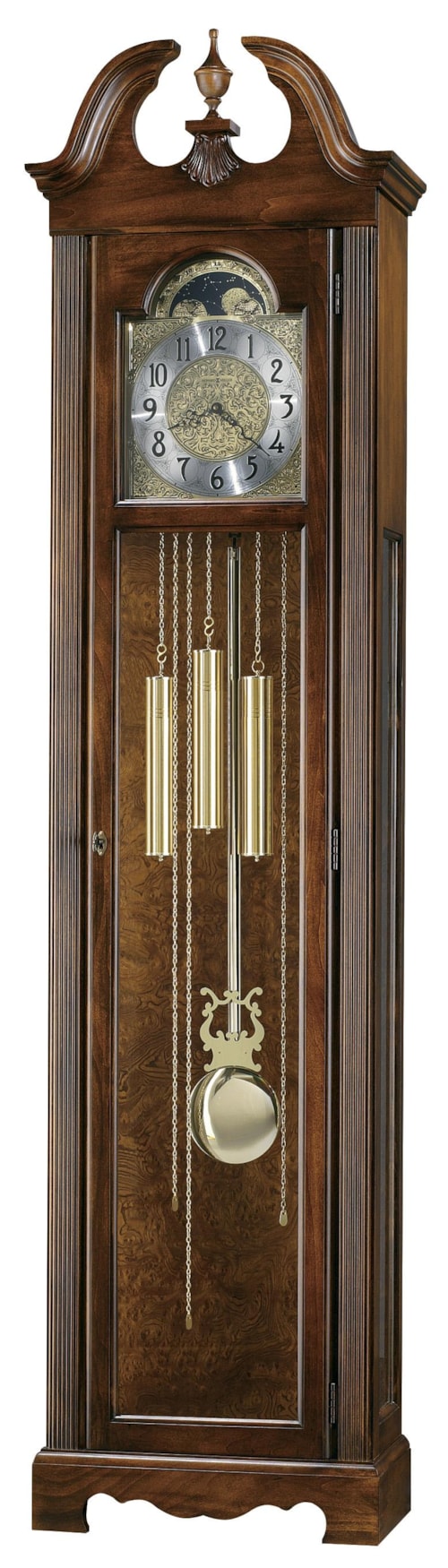 Princeton Grandfather Clock with Polished Brass Dial