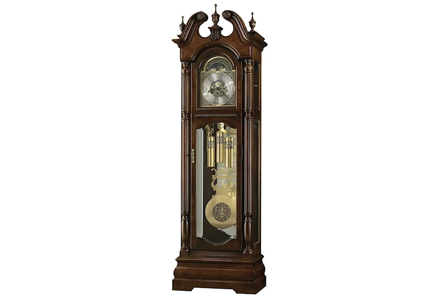 Clocks Edinburg Grandfather Clock by Howard Miller at Mueller Furniture