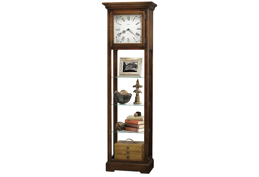 H10 Clocks Le Rose Grandfather Clock by Howard Miller at Mueller Furniture