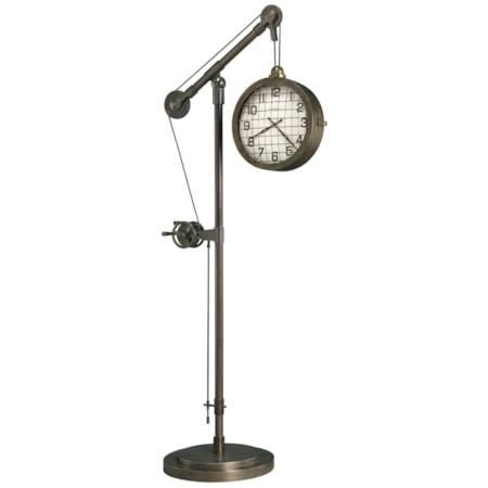 Pulley Time Floor Clock