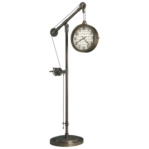 Pulley Time Floor Clock