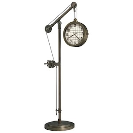 Pulley Time Floor Clock