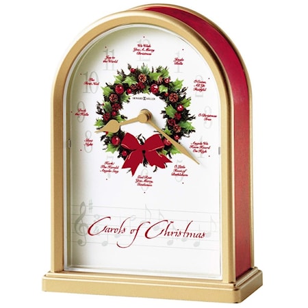 Carols of Christmas Mantel Clock