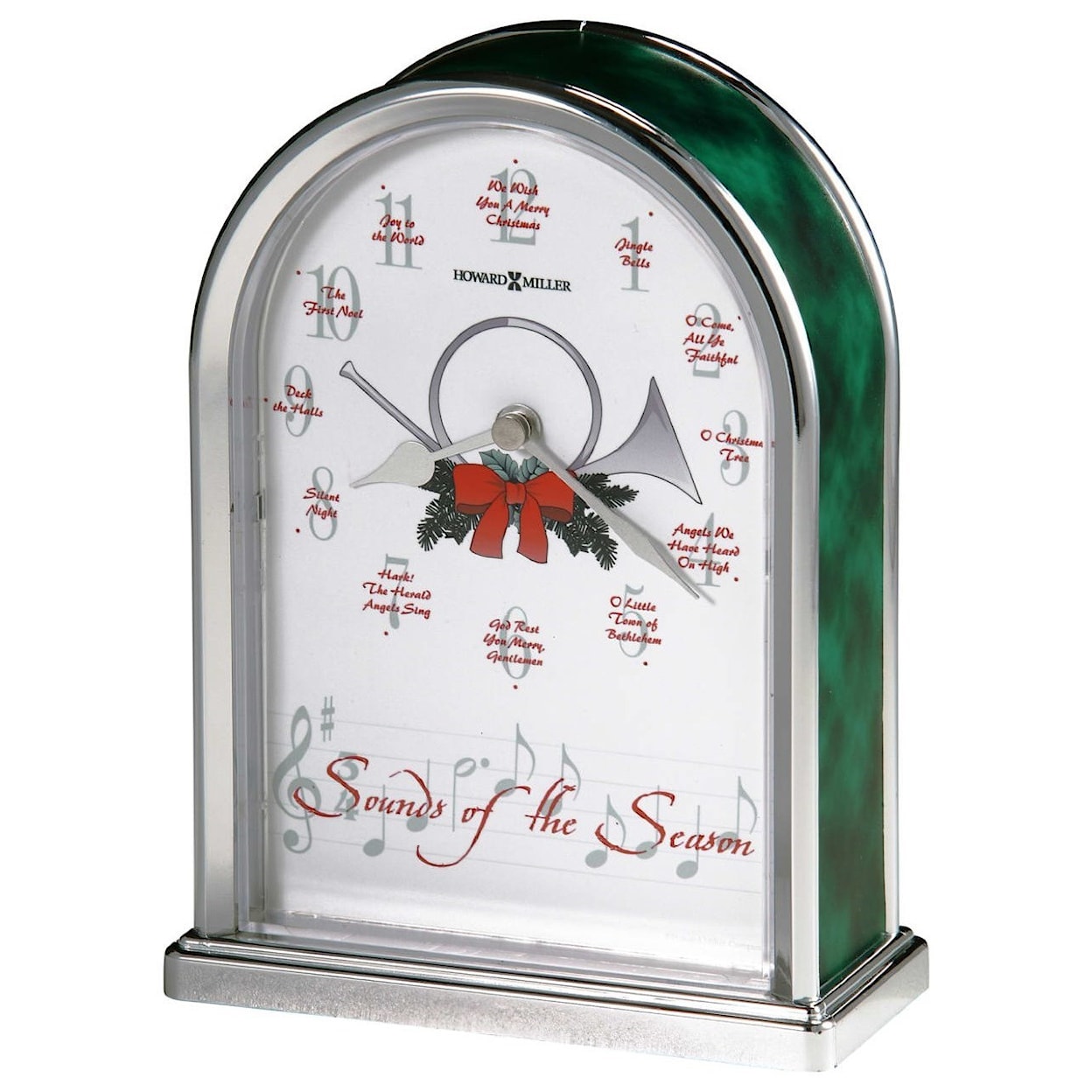 Howard Miller Table & Mantel Clocks Sounds of the Season Clock