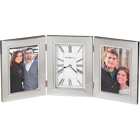 Trio Table Clock and Picture Frame