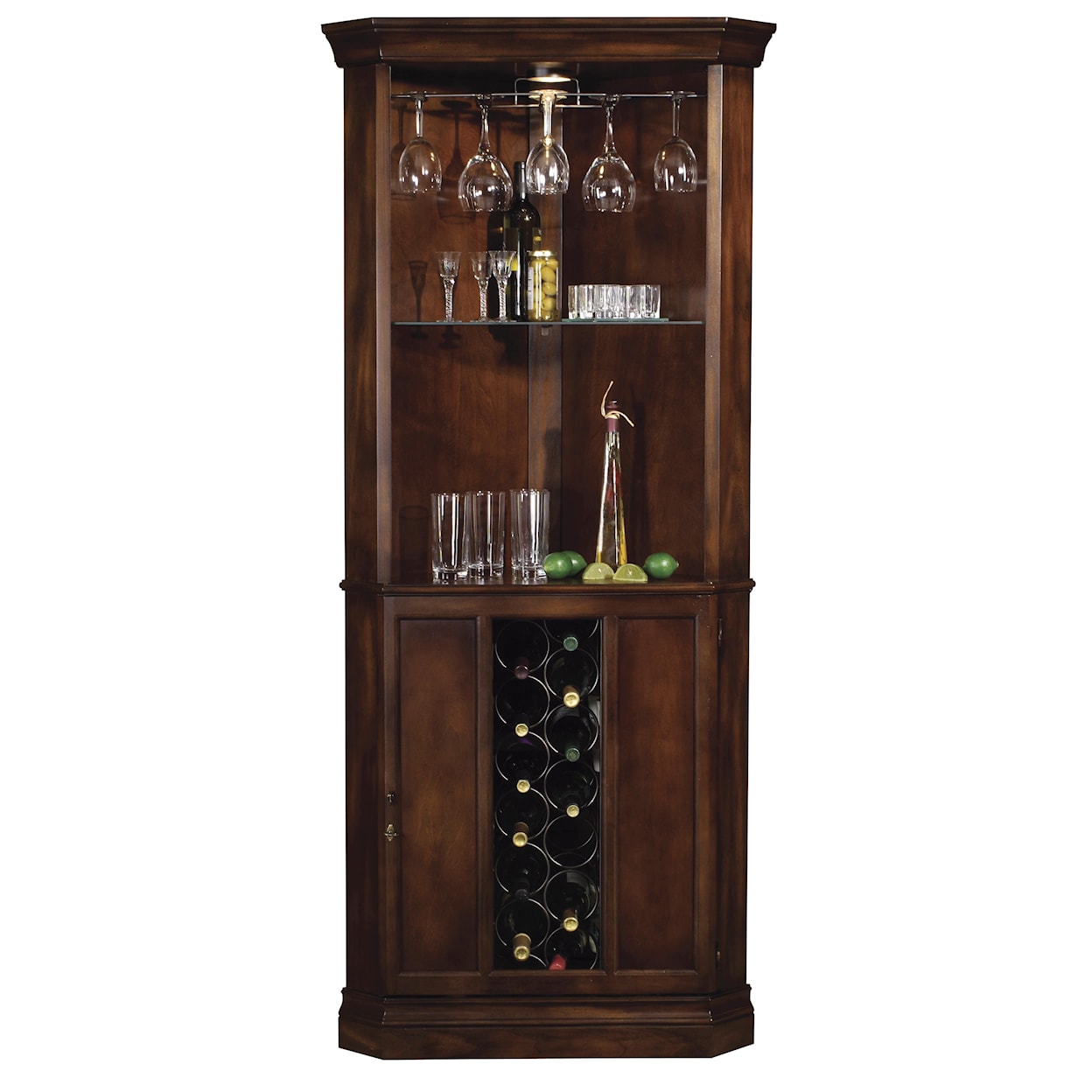Howard Miller Wine & Bar Furnishings Piedmont Wine & Bar Cabinet