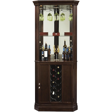 Piedmont Corner Wine & Bar Cabinet