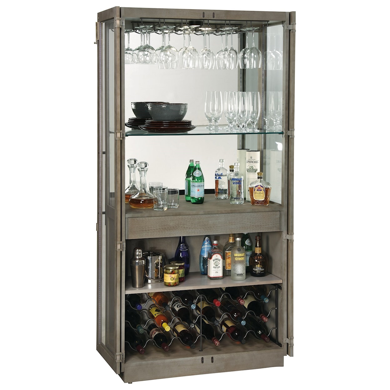 Howard Miller Wine Chaperone Wine & Bar Cabinet