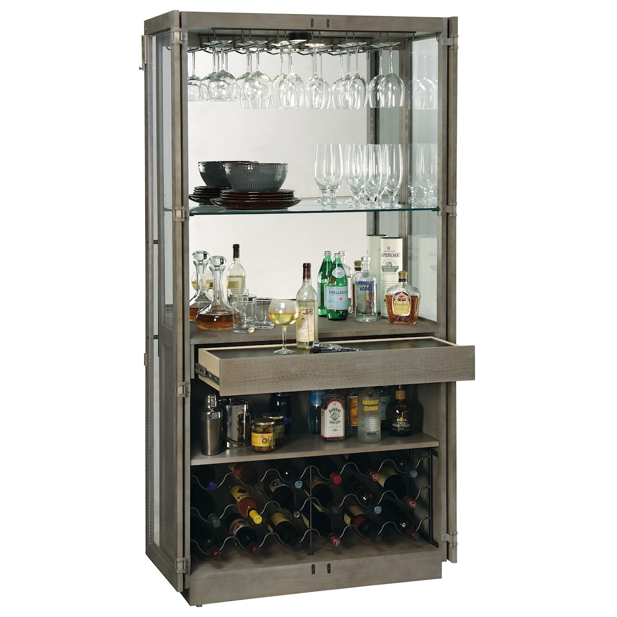 Howard Miller Wine Chaperone Wine & Bar Cabinet