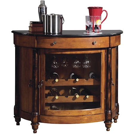 Merlot Valley Wine & Bar Cabinet