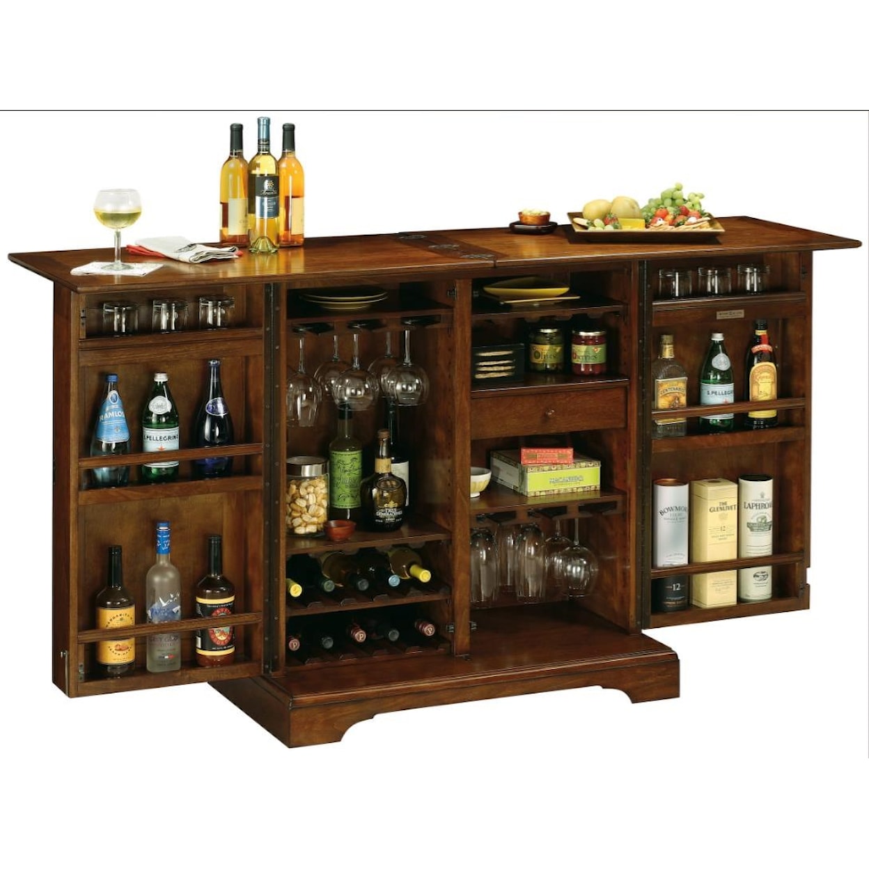 Howard Miller Wine and Bar Cabinets Lodi ll Wine and Bar Console