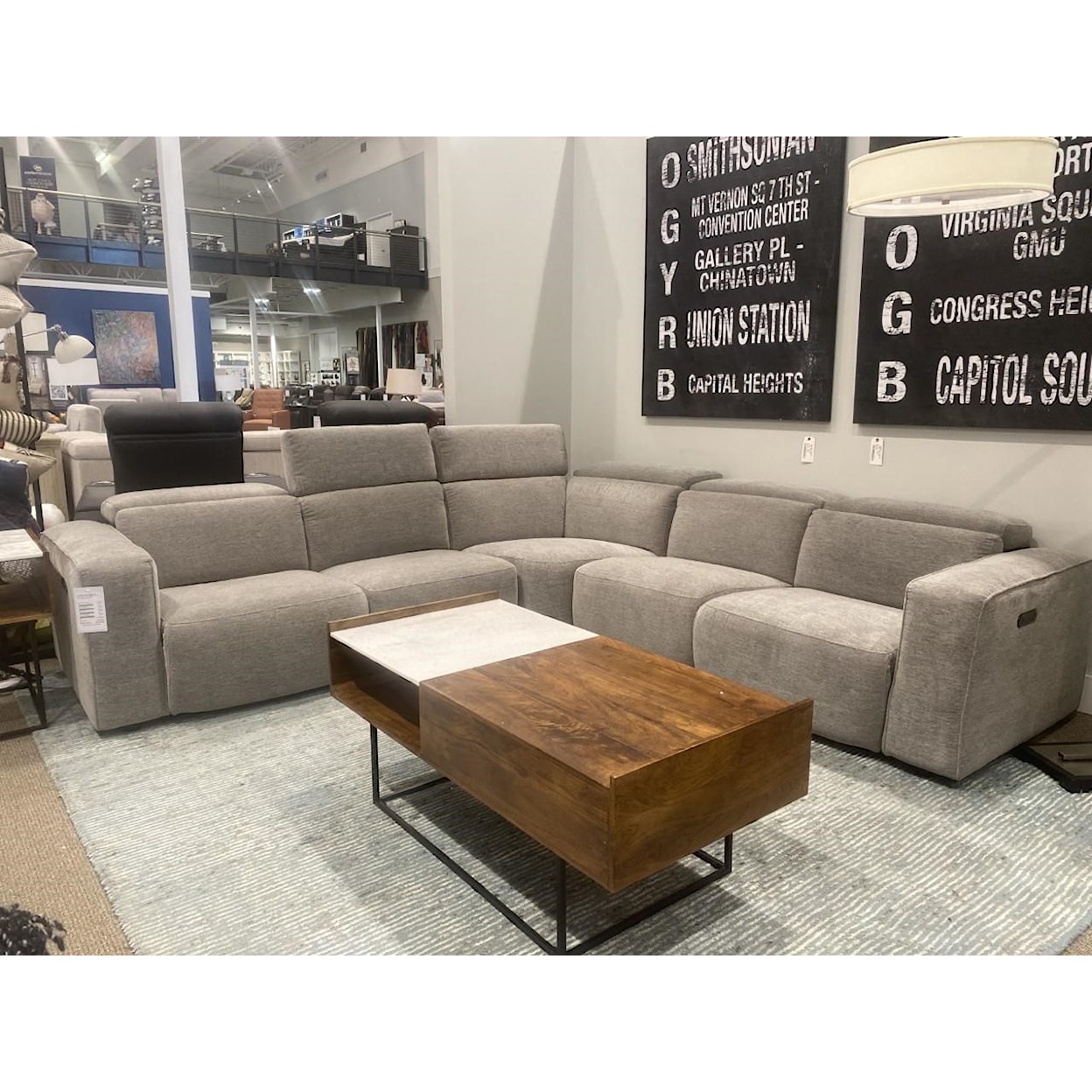 Belfort Select Andres Power Sectional
