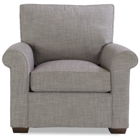 Chair w/ Rolled Arms