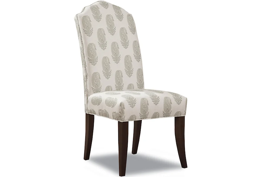 2407 Upholstered Dining Side Chair by Huntington House at Thornton Furniture