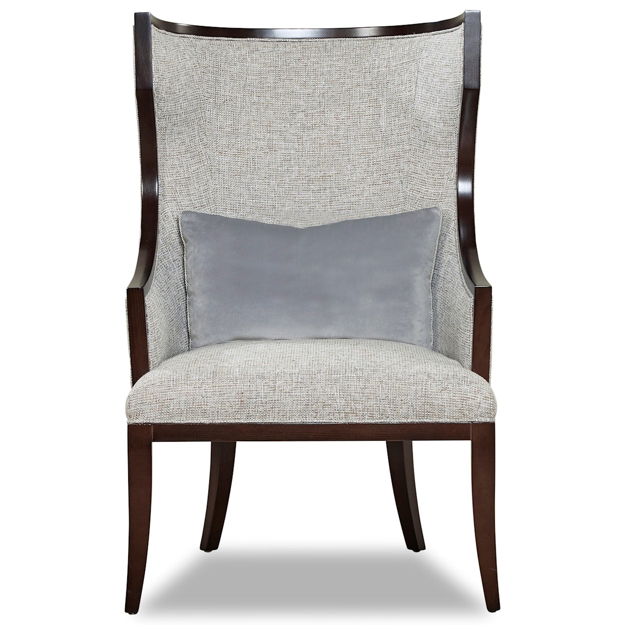 Huntington House 6125 Exposed Wood Accent Chair