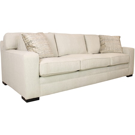 Sofa with Double-Pillow Back