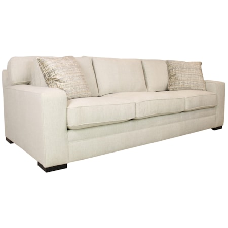 Sofa with Double-Pillow Back