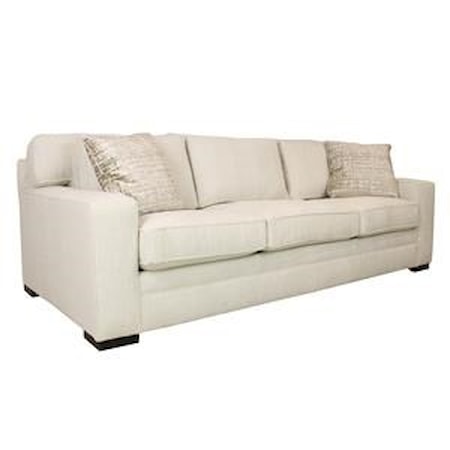 Sofa with Double-Pillow Back