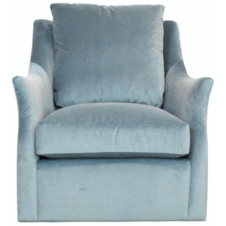 Velvet Swivel Chair