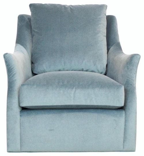 Velvet Swivel Chair