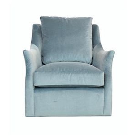 Velvet Swivel Chair