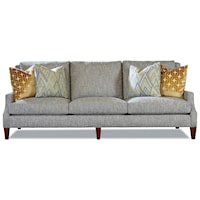 Transitional Sofa with Ultra Down Cushion