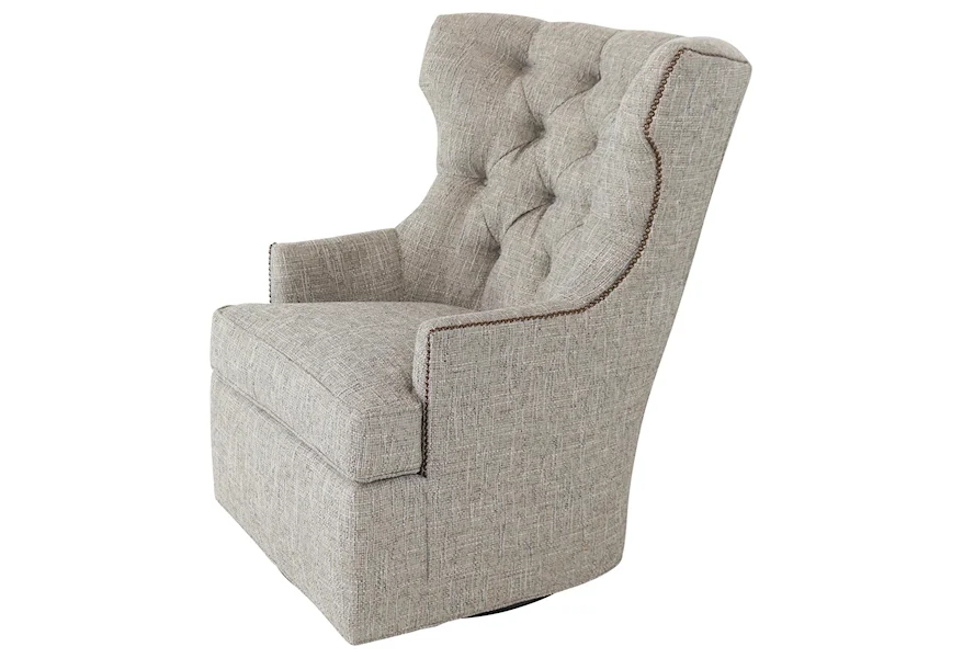 7413 Swivel Chair by Geoffrey Alexander at Sprintz Furniture
