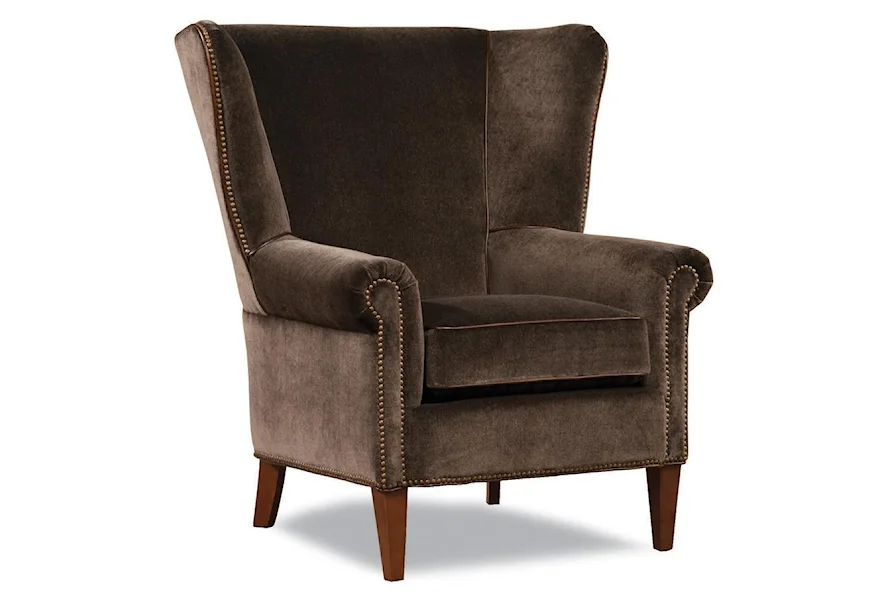 7418 Wing Chair by Geoffrey Alexander at Sprintz Furniture