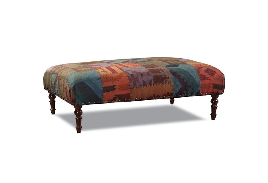 7705 Traditional Ottoman by Huntington House at Thornton Furniture