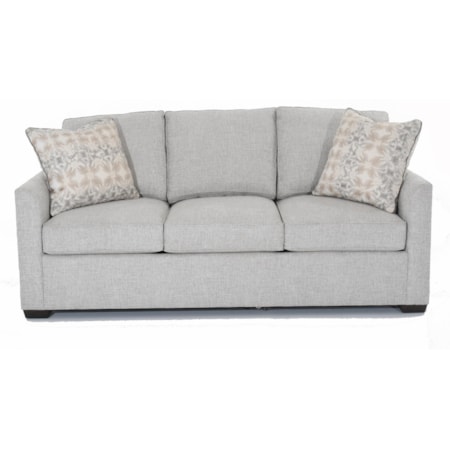 84" Tux Arm Sleeper Sofa