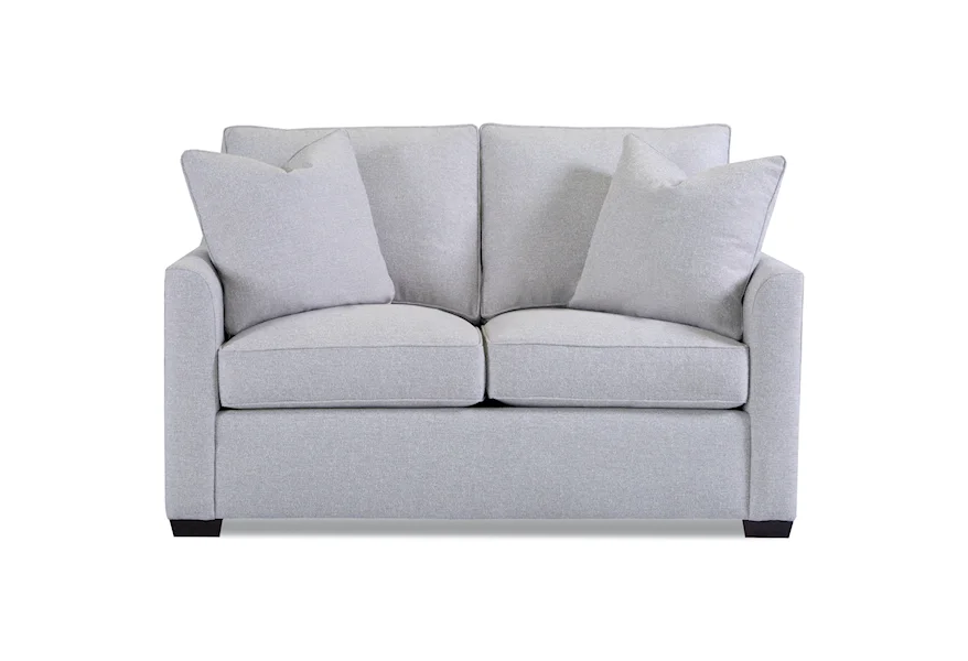 Amelia Customizable Tux Arm Loveseat by Huntington House at Belfort Furniture