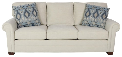Customizable 3 Cushion Stationary Sofa
