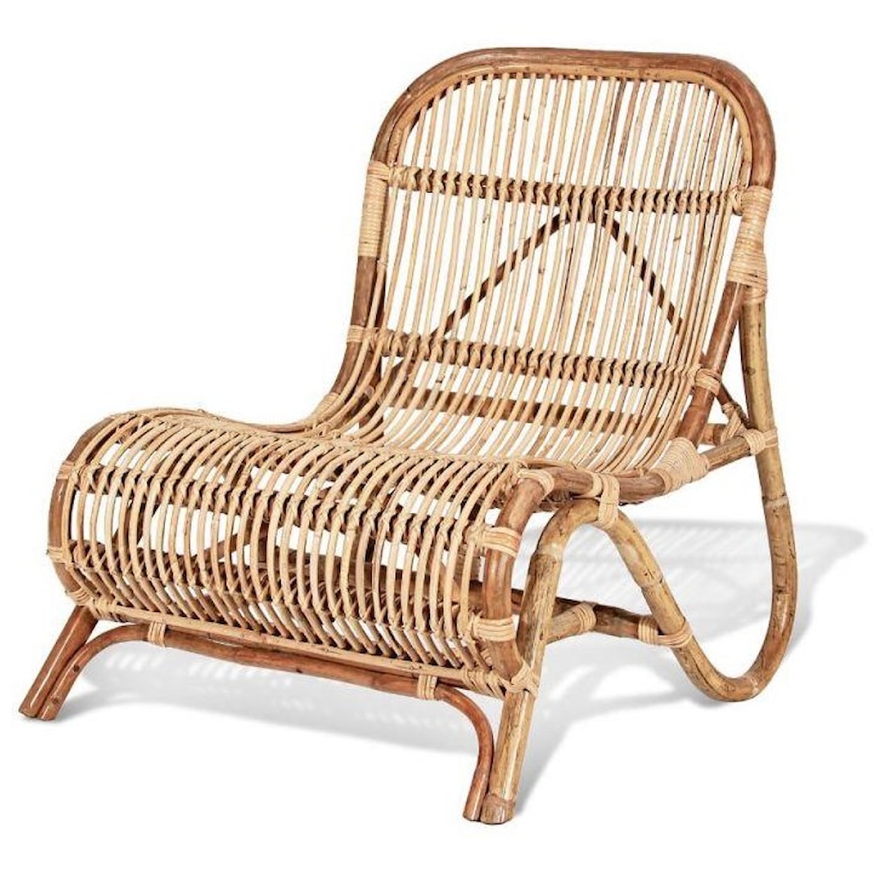 Ibolili Chairs Rattan Kim Lounge Chair