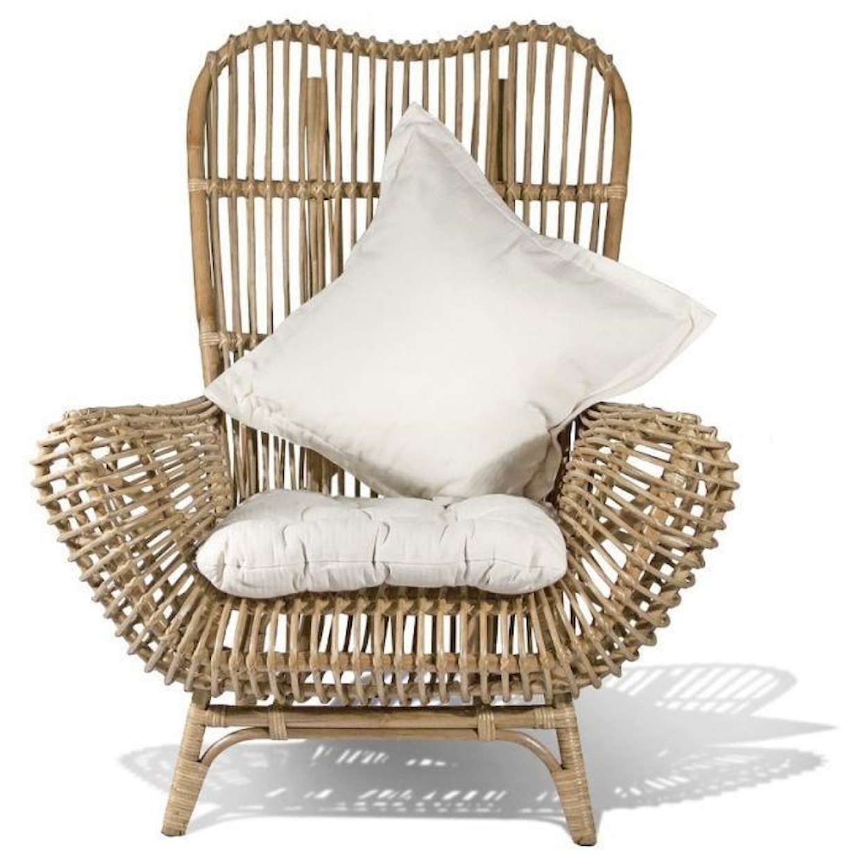 Ibolili Chairs Rattan Arm Chair