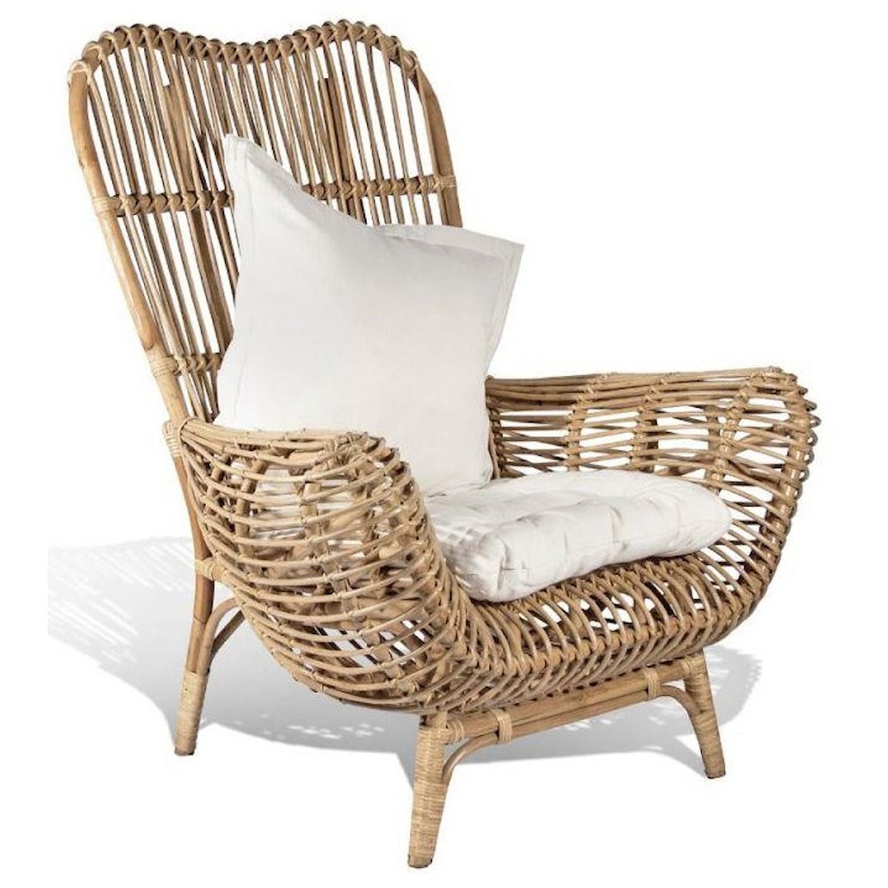 Ibolili Chairs Rattan Arm Chair