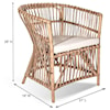 Ibolili Chairs Rattan Arm Chair