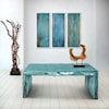 Ibolili Coffee Tables Blue Coffee Table