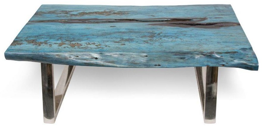 Blue Coffee Table