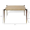 Ibolili Coffee Tables Metal Coffee Table